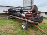 Case 1020 20' Grain head w/ cart