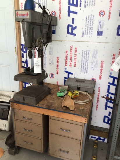 Drill press and stand