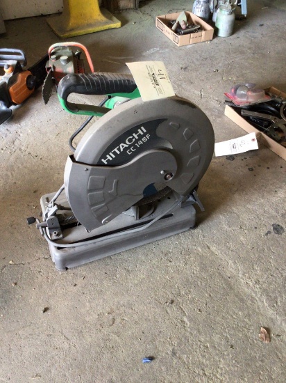 Hitachi cutoff saw