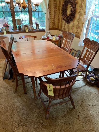 Dining Table and 7 Chairs