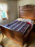 2-Piece Oak Bedroom Suite