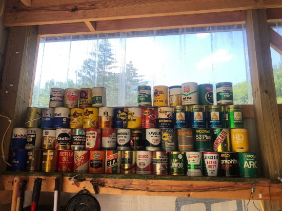 Oil can collection