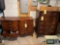 Two Curved Front Drexel Dressers with Mirror