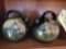 Pair of Dickensware Weller Jugs