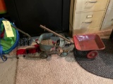 Early Childs Buggy and Wagon