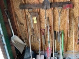 Shovels, Axes, Picks, Yard Tools