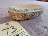 Roseville Donatello Green Ivory Bowl