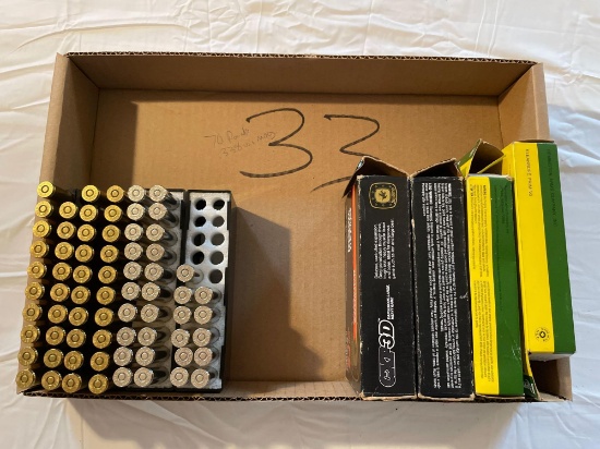 .338 win mag ammo, 70 rounds total