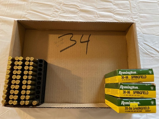 30-06 Springfield ammo, 26 total rounds