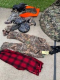 Camo, hunting seats, Flannel