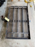 Fold out wheelchair ramp for vehicle