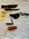 Pal RH-36 knife, crush skinning knife, western knife