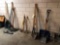 Large lot of lawn tools