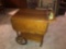 Oak tea cart