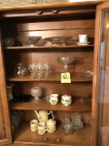 Contents of china cupboard