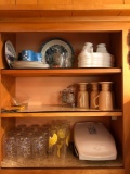 Kitchen cupboard contents