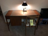 Mid-century desk w/ chair