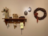 Wall Decor and Shelf