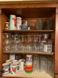 Contents of Upper Kitchen Cabinets