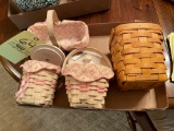 Longaberger Baskets Including American Cancer Society Baskets