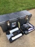 Plastic Toolbox and Water Filters