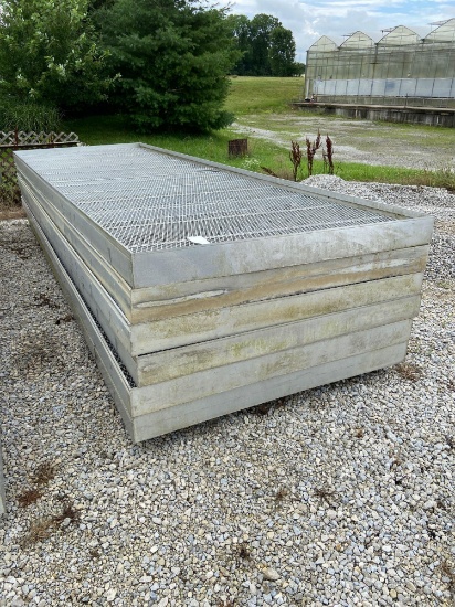 Aluminum Greenhouse Bench Tops