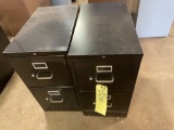 Two File Cabinets with 2 Drawers