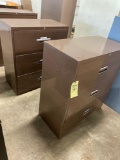 Two Three-Drawer Lateral File Cabinets