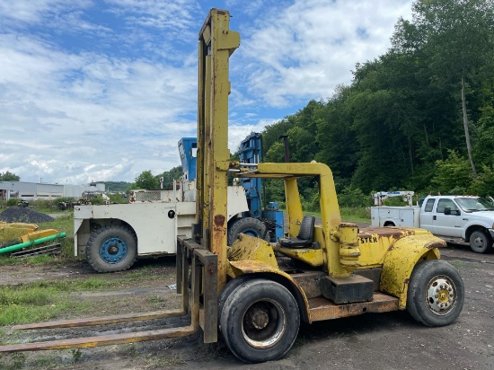 HYSTER DIESEL FORKLIFT