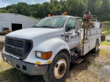 2000 FORD F750 SERVICE TRUCK