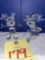 Swarovski Mickey And Minnie Mouse Figurines w/ boxes