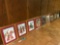Santa Clause framed pictures - horse framed pictures - etc