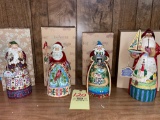 Jim Shore Santa Figurines