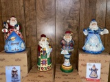 Jim Shore Santa Figurines