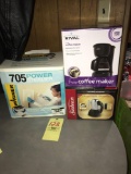 New in box Wagner steamer - coffee maker - mixer