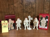 5 Lenox Santas