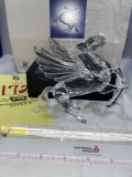 Swarovski Pegasus Figurine w/ stand & boxes