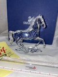 Swarovski Horse Figurine w/ box