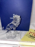 Swarovski Lion figurine w/ box