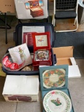 Jewelry boxes, Lenox dishes, Pyrex bowls, carousel music box, gift items