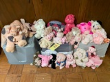 Stuffed pigs and bears