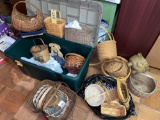 Assorted Baskets and large tote