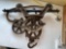 Antique iron hay carrier