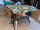 Cast iron bench