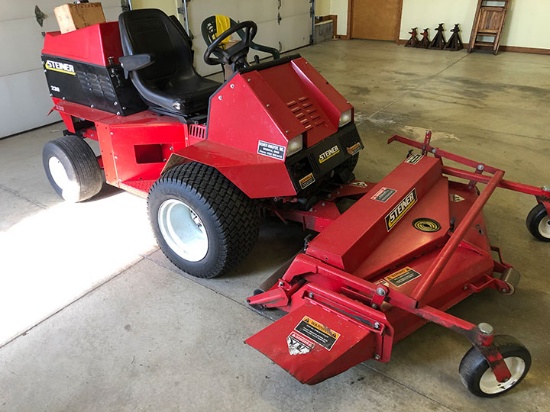 Ford Tractor - Steiner Mower - 17849 - George