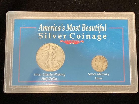 America's Most Beautiful Silver Coinage 2 coin set