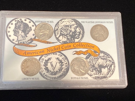 American Nickel Coin Collection 4 coin set