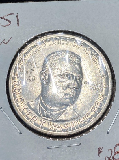 1951 Booker T. Washington Commemorative Half Dollar