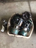 Assorted Coleman Lantern Pieces and Parts