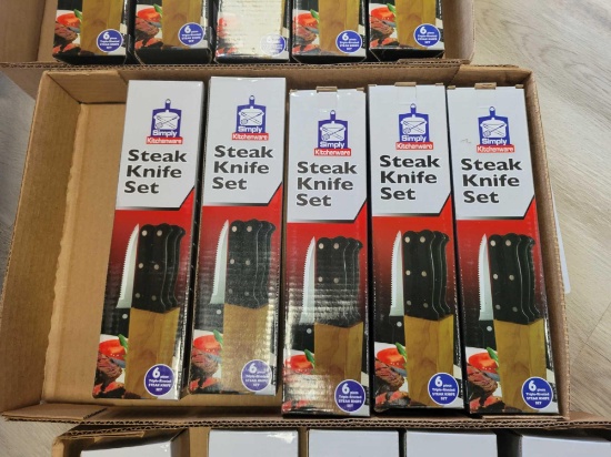 5 Simply Kitchenware steak knife sets